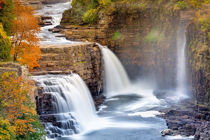 Rainbow Falls Ausable Chasm