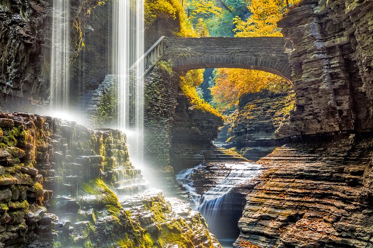 Rainbow Falls Watkins Glen State Park